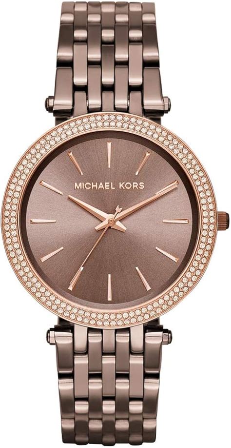 michael kors darci women's three hand wrist watch|michael kors petite darci.